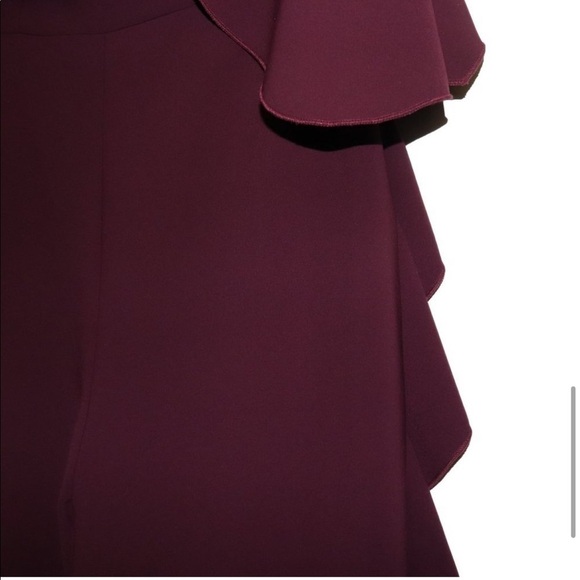 NWT Alexis Plum Jumpsuit size small - Picture 8 of 8